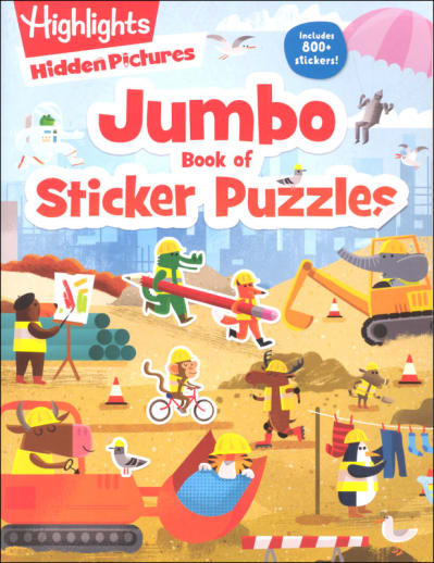 Highlights Hidden Pictures Jumbo Book of Sticker Puzzles