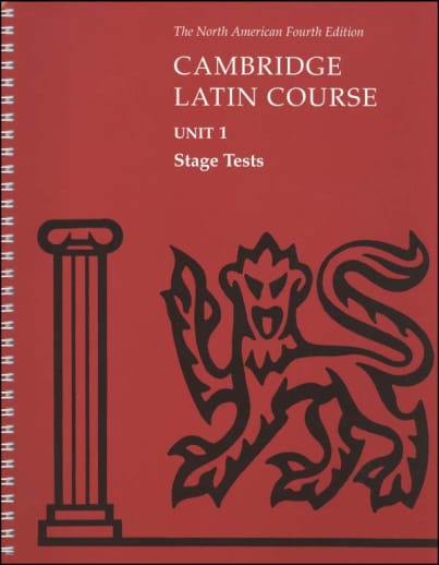 Cambridge Latin Course Unit 1 Stage Tests