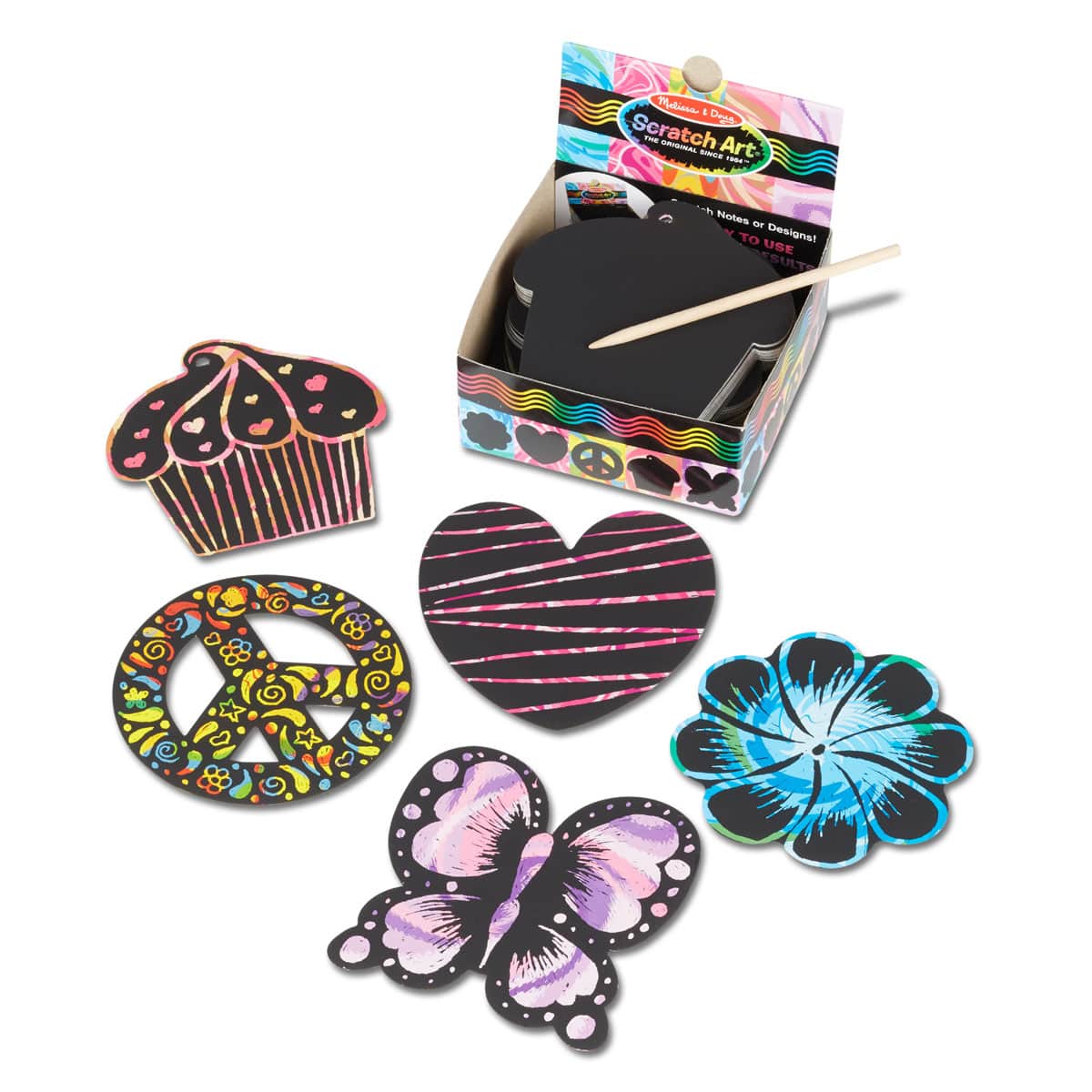 Melissa & Doug Scratch Art Friendship Mini Notes