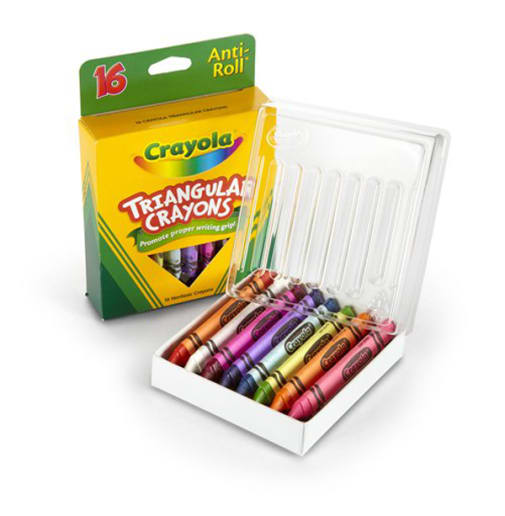 Crayola Triangular Crayons 16 Count