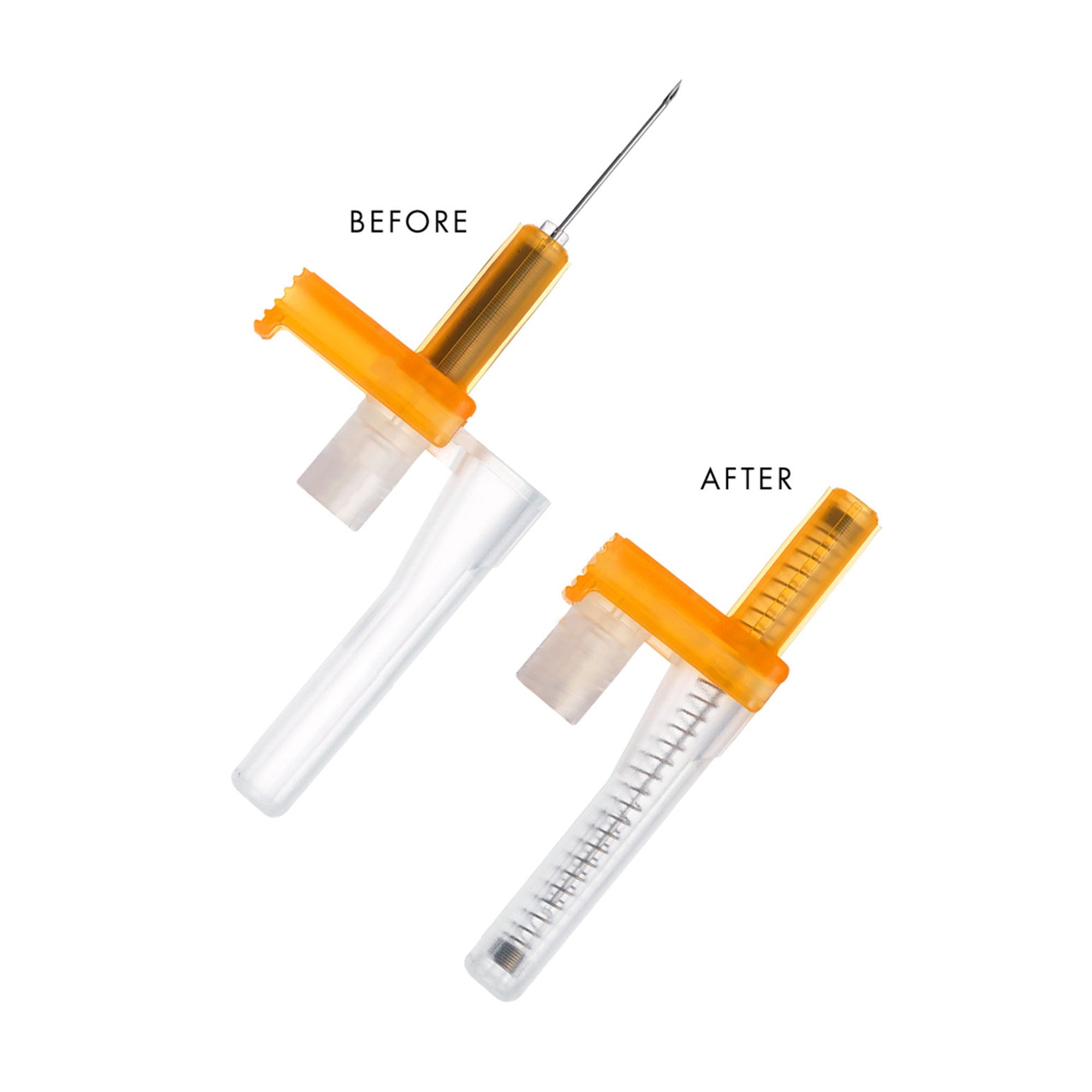EasyPoint Safety Hypodermic Needle, 25 Gauge, 5/8 Inch Length MK 1047259