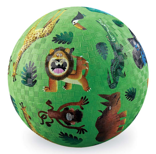 Crocodile Creek Very Wild Animals Playground Ball - 7 inch