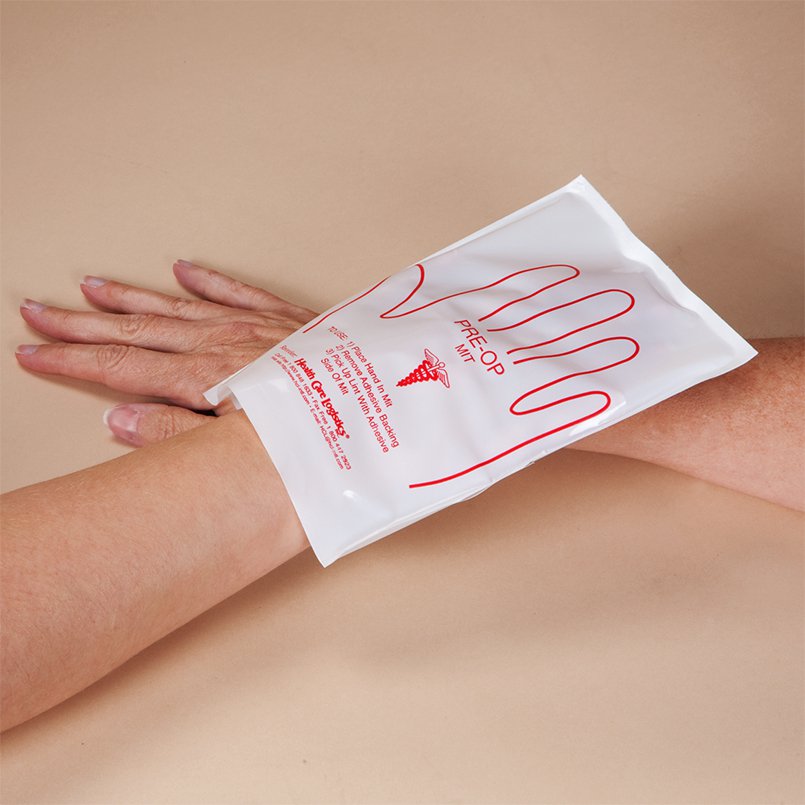 Health Care Logistics Pre-Op Mitt MK 1015343