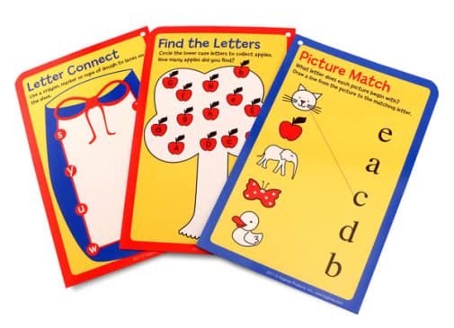 ABC Lower Case Card Set