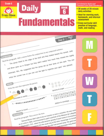 Daily Fundamentals Grade 6