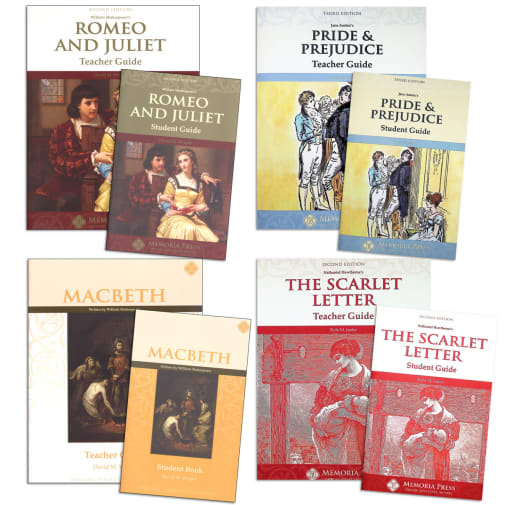 Memoria Press Literature Tenth Grade Guides Only