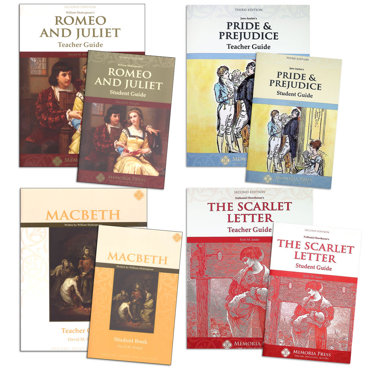 Memoria Press Literature Tenth Grade Guides Only