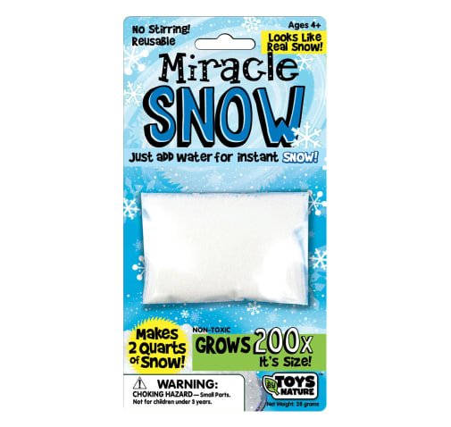 Miracle Snow (makes 2 quart)