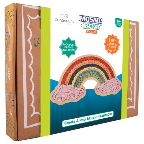 Mosaic Box Craft Kit - Rainbow