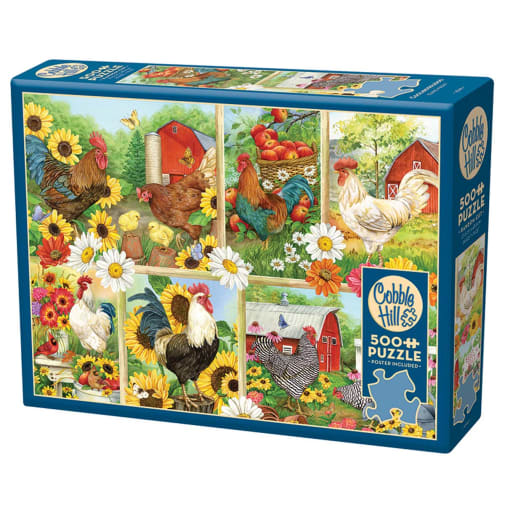 Cockadoodledo Puzzle (500 Pieces)