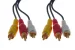 RCA M/M x 3 Audio/Video Cable w/ Gold Plated Connectors, 75ft