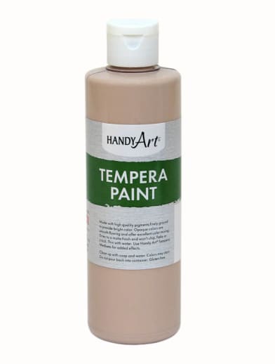 Peach Tempera Paint 8 oz.