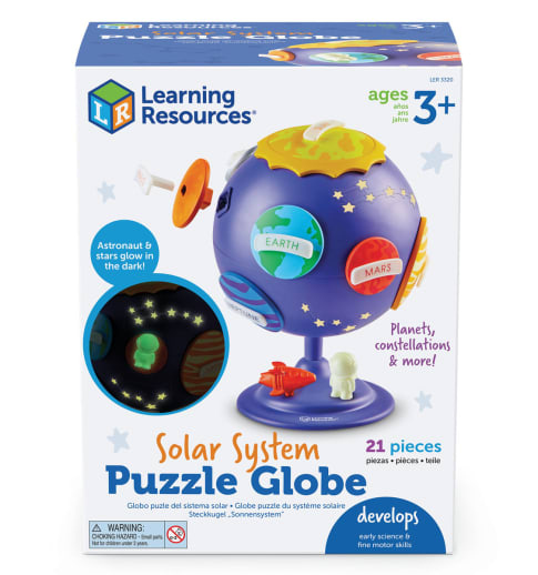 Solar System Puzzle Globe