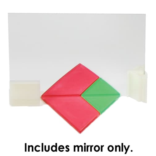 Plastic Mirror (2.4" x 3.4")