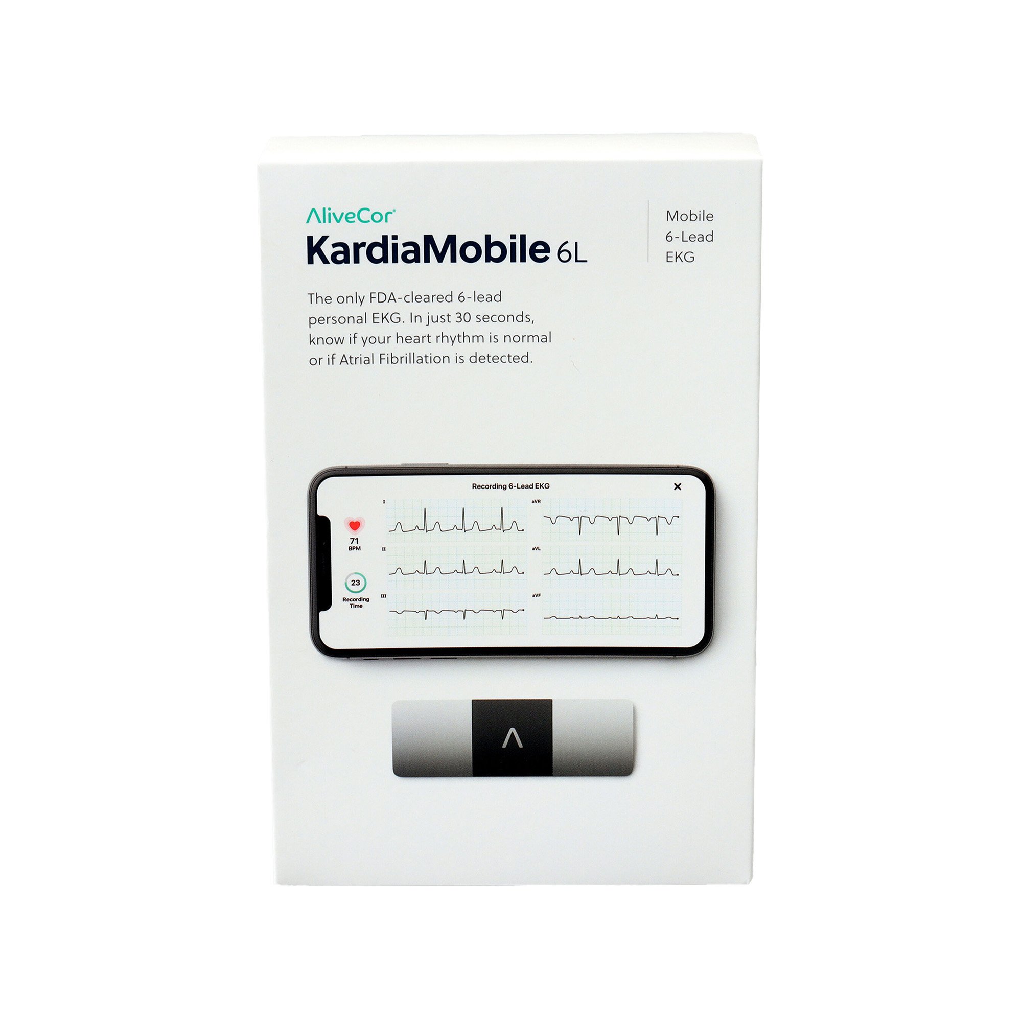 Electrocardiograph KardiaMobile Battery Operated Without Display Resting MK 1190211
