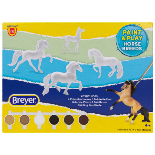 Breyer Craft Colorful Breeds Paint & Play