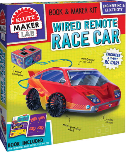Klutz Wired Remote Race Car Maker Lab