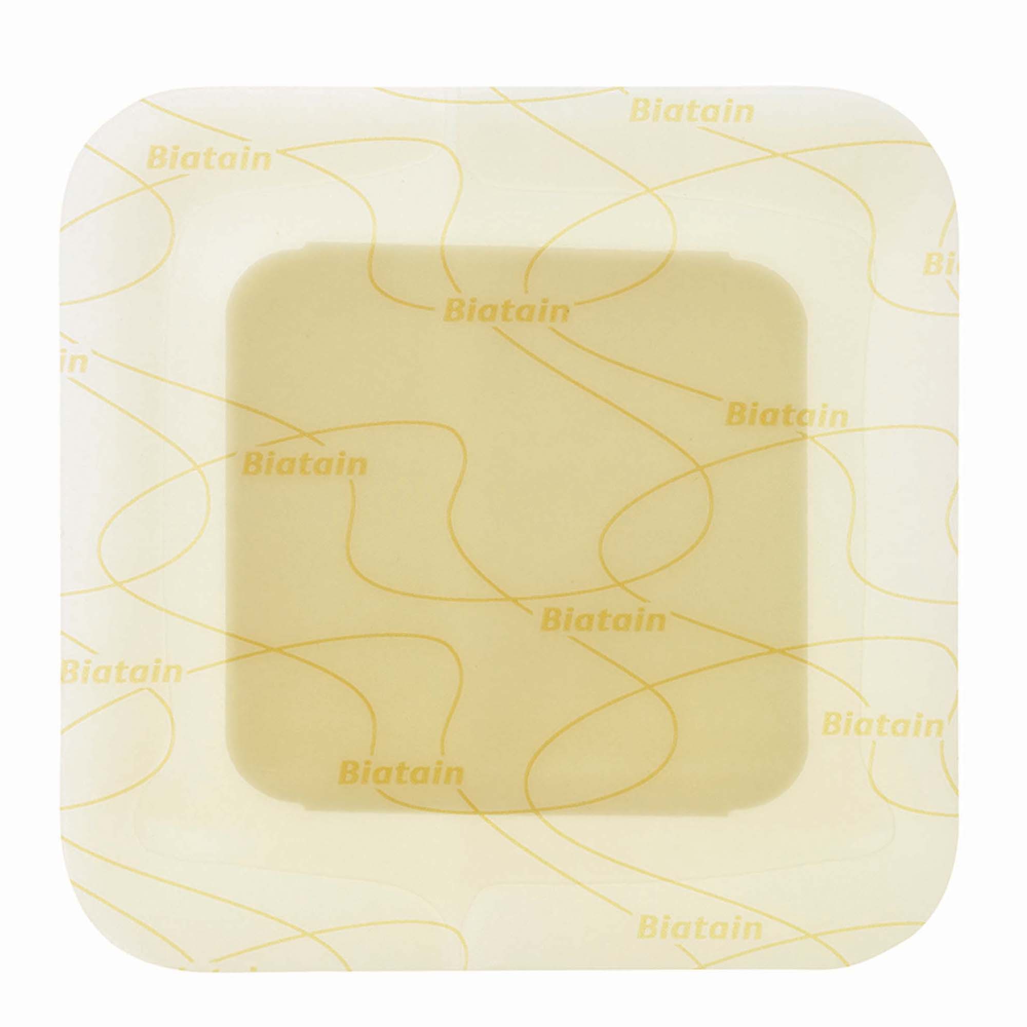 Biatain Hydrocolloid Adhesive with Border Foam Dressing, 4 x 4 Inch MK 446876