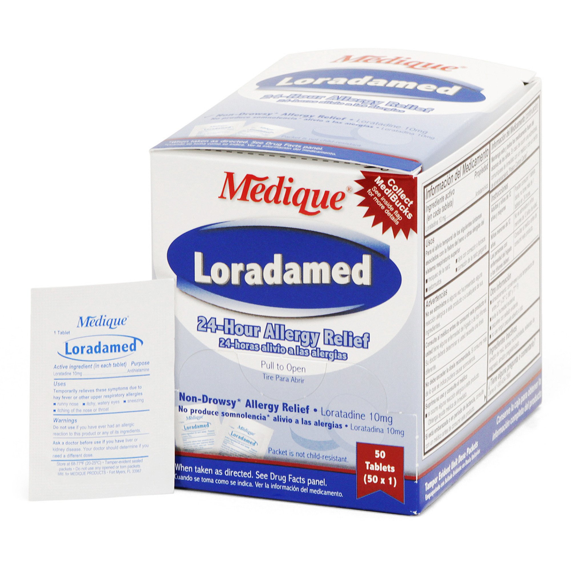Loradamed Loratadine Allergy Relief MK 524409