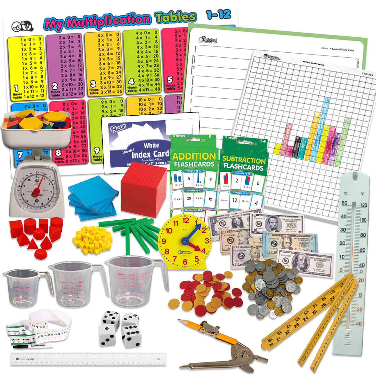 Horizons Grade 4 Manipulative Kit