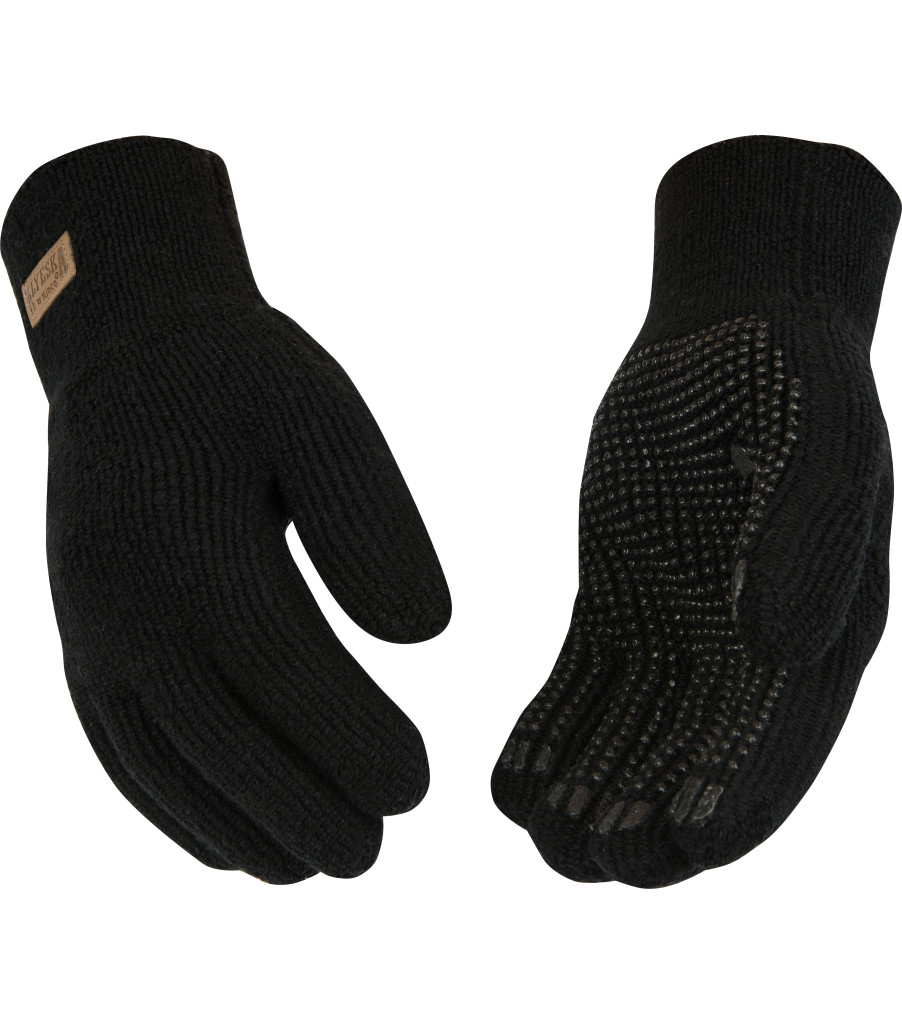 Alyeska&reg; Black Lined Knit Shell Full-Finger, Black, large image number 2