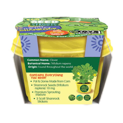 Scott the Lucky Shamrock (Eco Seed Sprouts)