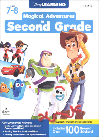 Magical Adventures in Second Grade (Disney Learning Workbook)