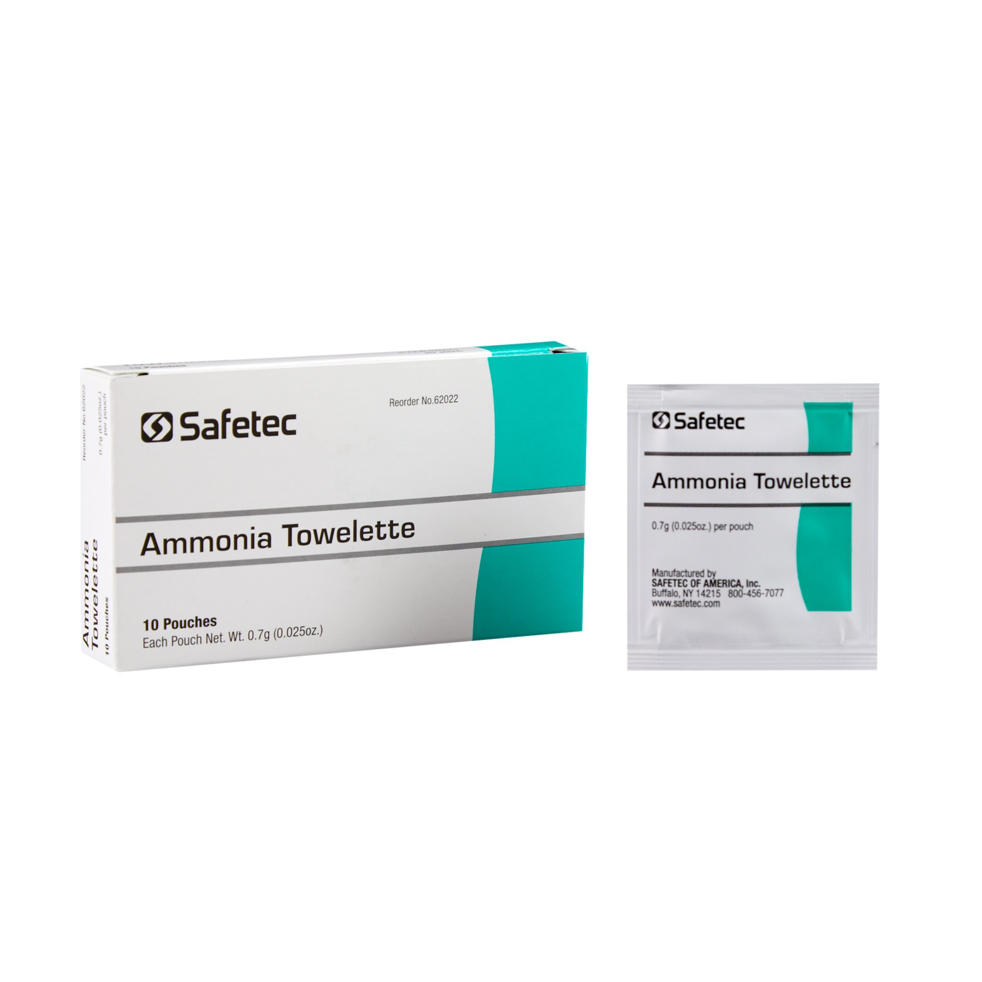 Safetec Ammonia / Alcohol Respiratory Stimulant MK 1202287