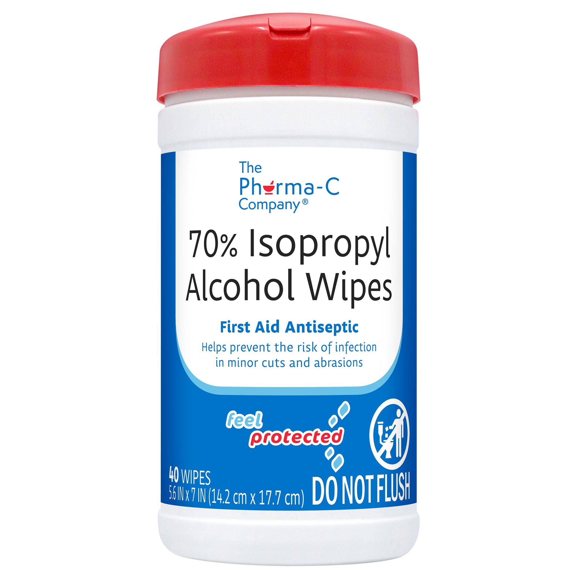 Pharma-C-Wipes Isopropyl Alcohol Antiseptic Wipes MK 851821