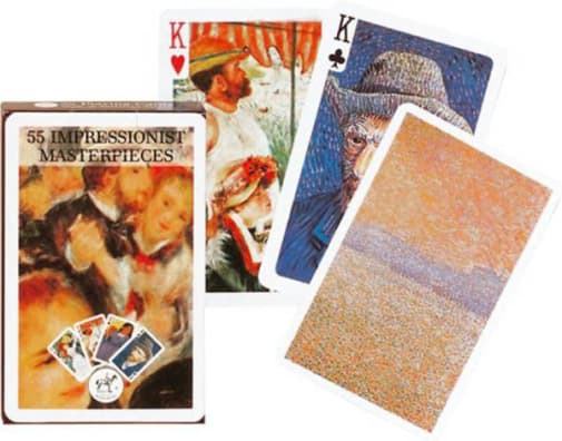 Impressionist Masterpieces Playing Cards