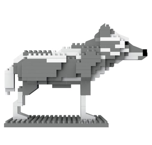 Mini Building Blocks: Wolf (220 pieces)