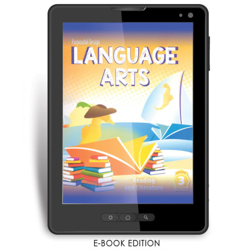 Purposeful Design Language Arts: Grade 3 Reading and Literature Teacher Edition E-book (1-year subscription)