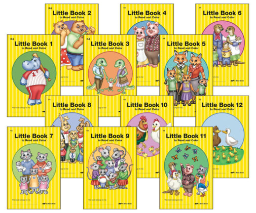 Abeka Little Books 1-12 for K5