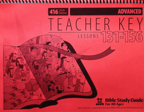 Advanced Teacher Key for Lessons 131-156