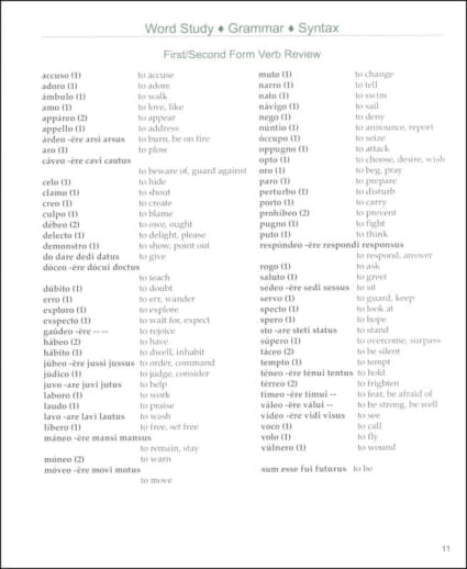 Memoria Press Third Form Latin Student Text