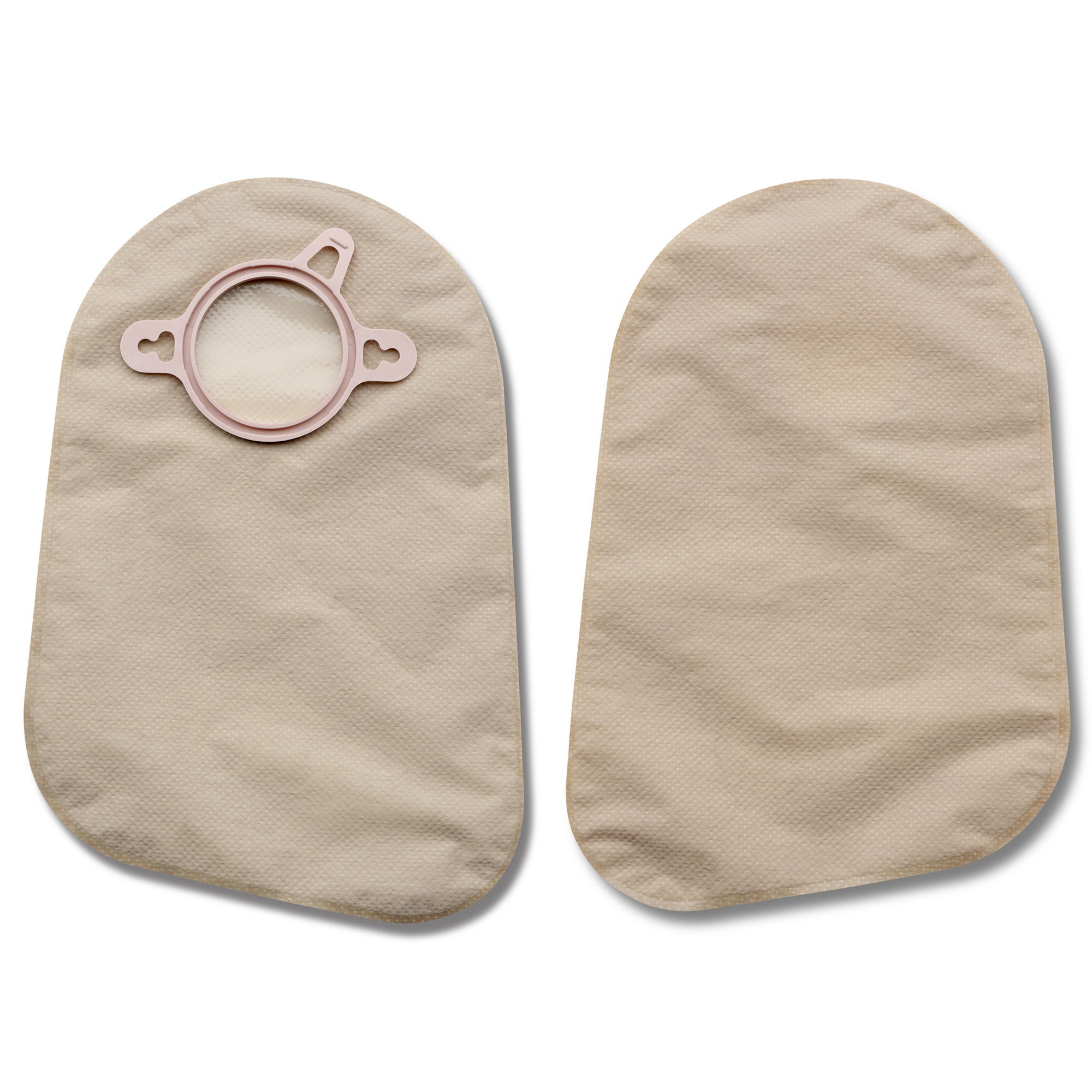 New Image 2-Piece Transparent Ostomy Pouch, Pre-cut to Fit 44 mm, Green MK 569970