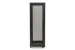 37U LINIER Server Cabinet - Glass/Vented Doors - 24in Depth