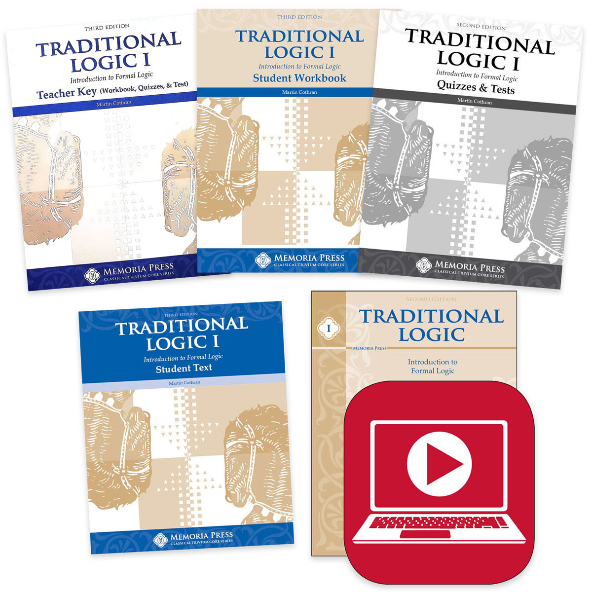Traditional Logic 1 Complete Set with Streaming Instruction | Memoria Press