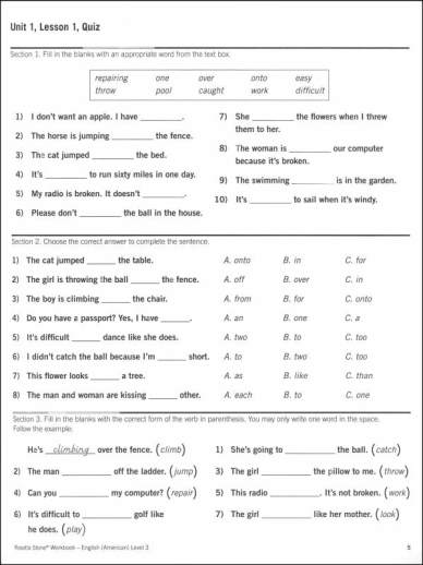 Rosetta Stone English (US) Version 3 Level 3 Workbook