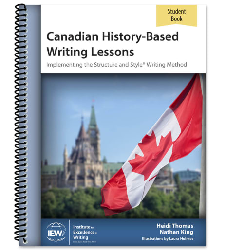 Canadian History-Based Writing Lessons Student Book (2nd Edition)