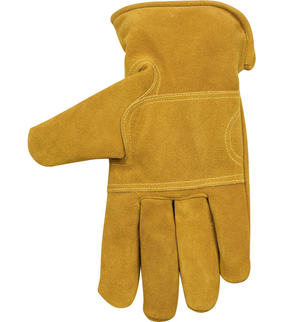Suede Cowhide Driver with Double-Palm, Golden, large image number 1