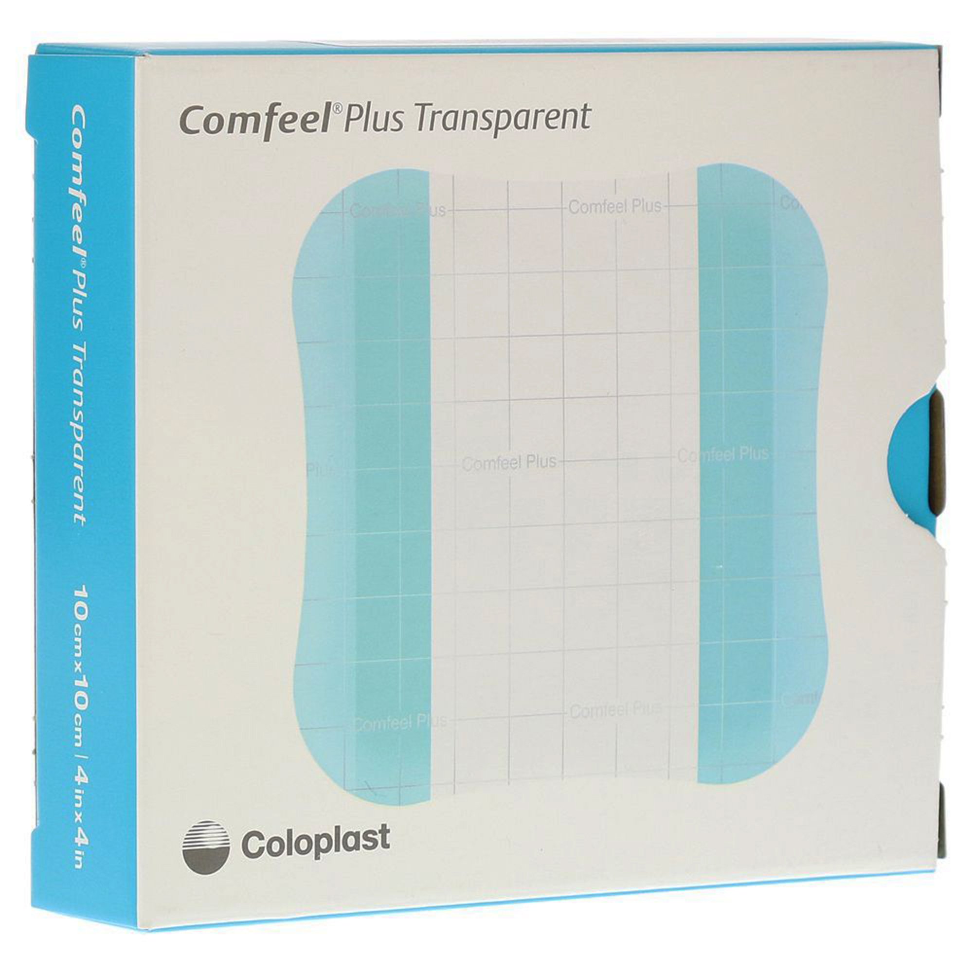 Comfeel Plus Transparent Thin Hydrocolloid Dressing, 4 x 4 Inch MK 1124401