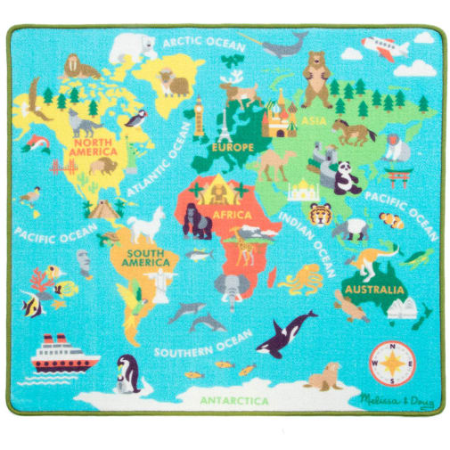 Melissa & Doug Round the World Travel Rug