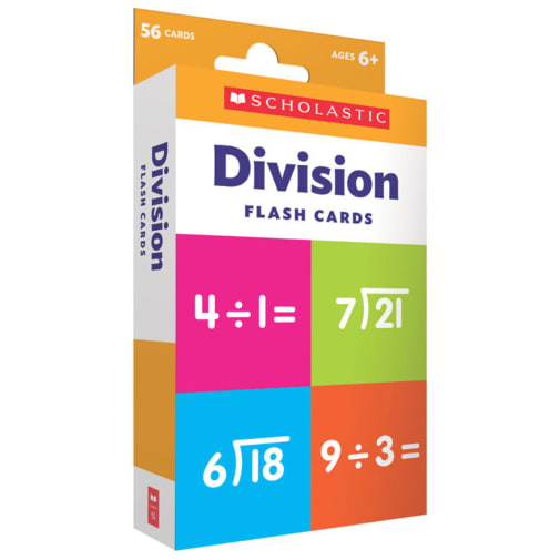 Division Flash Cards