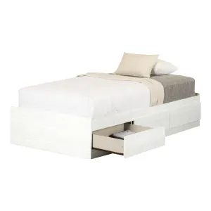 Base para cama individual con 3 cajones