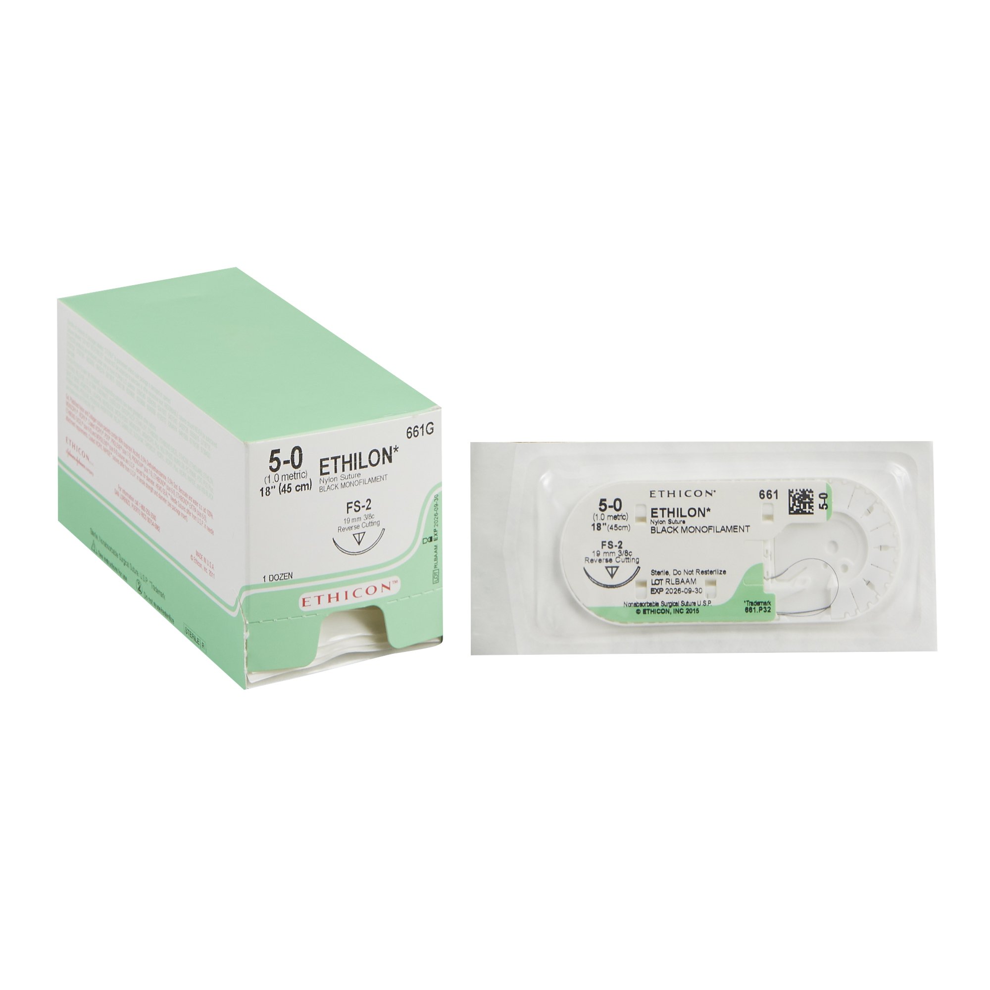 Ethilon Suture with Needle MK 2610