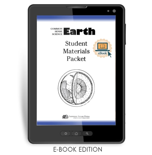 Common Sense Science: Earth Student Materials Packet e-book