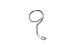 1.5 Inch Screw Mount Bridle Ring, 100 Pack