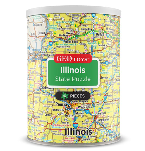 Illinois Mini Puzzle - 100 pieces