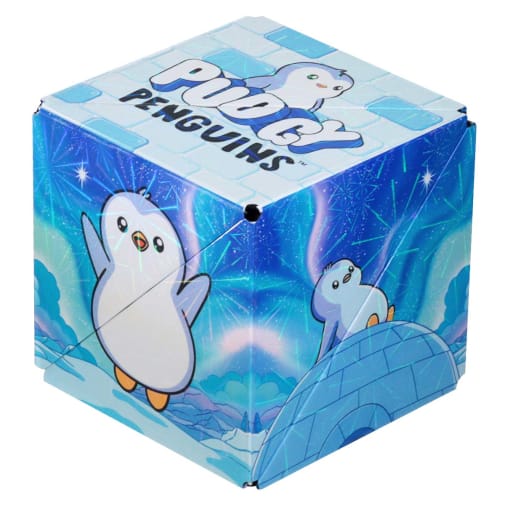 Shashibo Magnetic Puzzle Cube - Paxton (Pudgy Penguins)